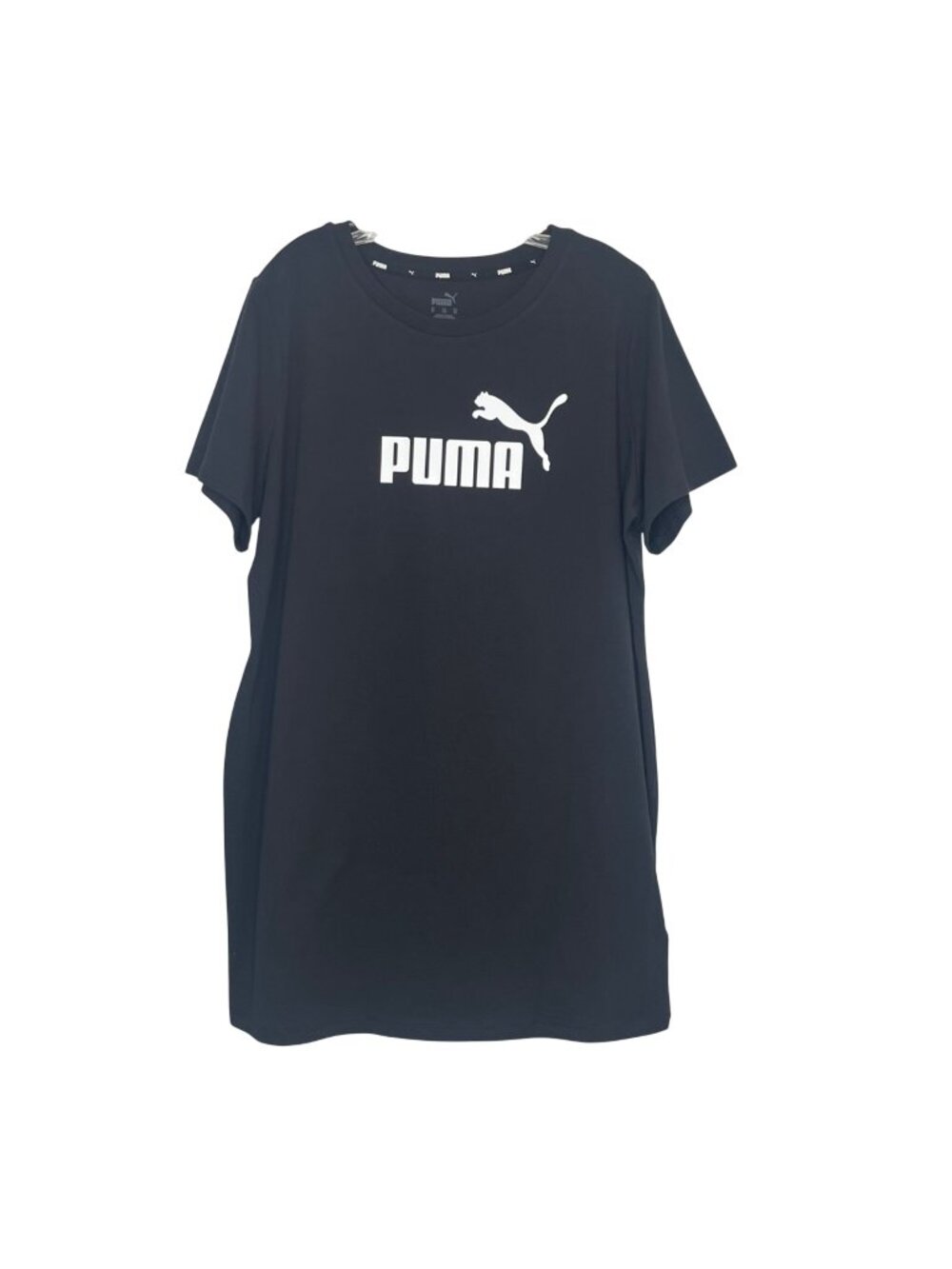 Puma Slim Fit TShirt Womens 2X Black New Casual Wear Athletic Top
